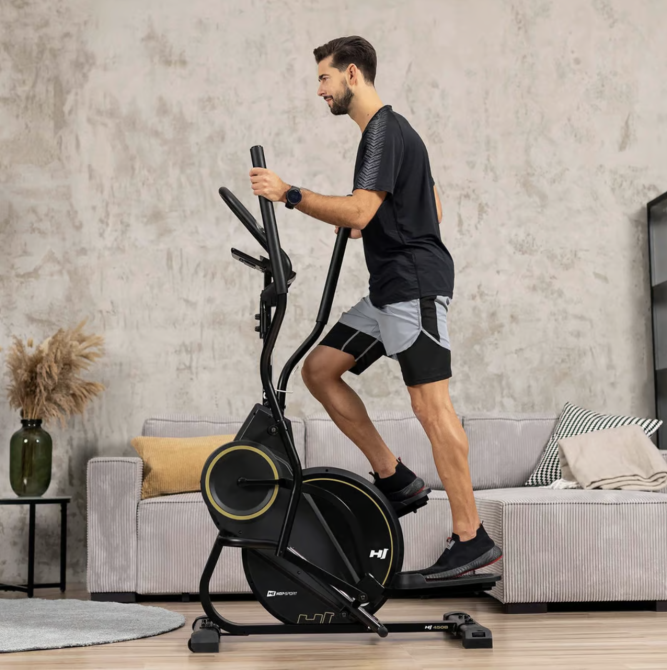 Орбітрек магнітний Hop-Sport HS-450B Dynamic чорно-золотистий Київ - фото 2