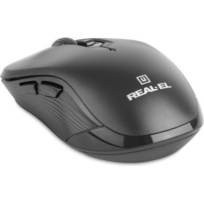 Мышка REAL-EL RM-331W Wireless Black (EL123200044) Винница - изображение 7
