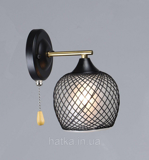 Настінне бра B A4436/1W COP+BK Київ - фото 1