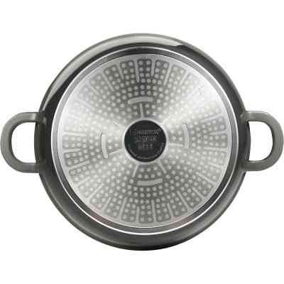 Сотейник Bergner Excalibur з кришкою 24 см Grey (BG-36103-GY) Винница