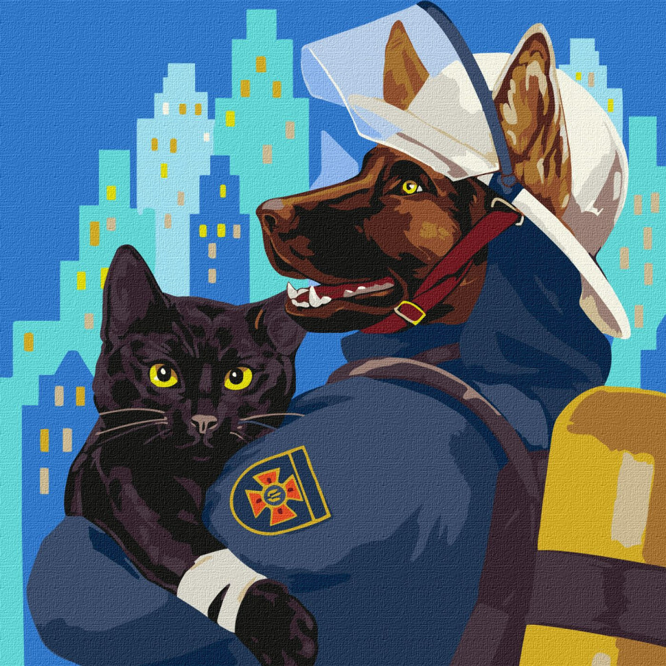 Набір для розпису по номерах. 