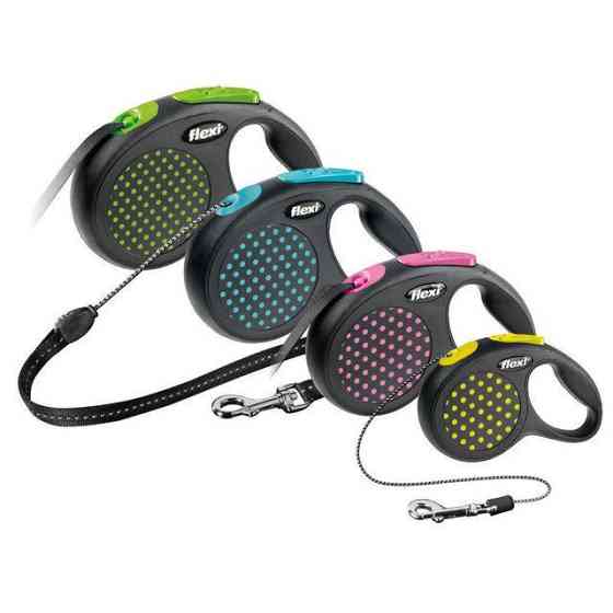 Поводок-рулетка Flexi Design M (5м, до 20кг, трос) Вінниця