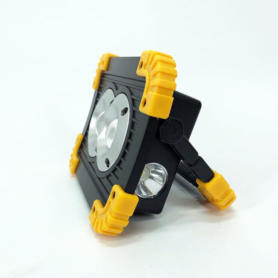 Ліхтар для кемпінгу з вбудованим зарядним пристроєм X-Balog L802-20W-2COB+1W, Якісний KR-595 ручний прожектор Київ - фото 9