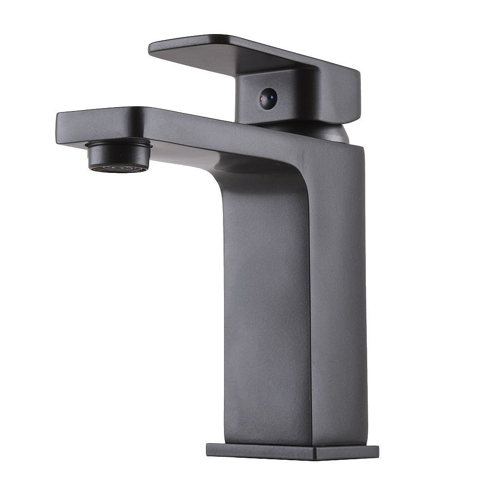 Змішувач для умивальника Globus Lux Milano GLM-0401-11-Graphite Тернопіль - фото 4