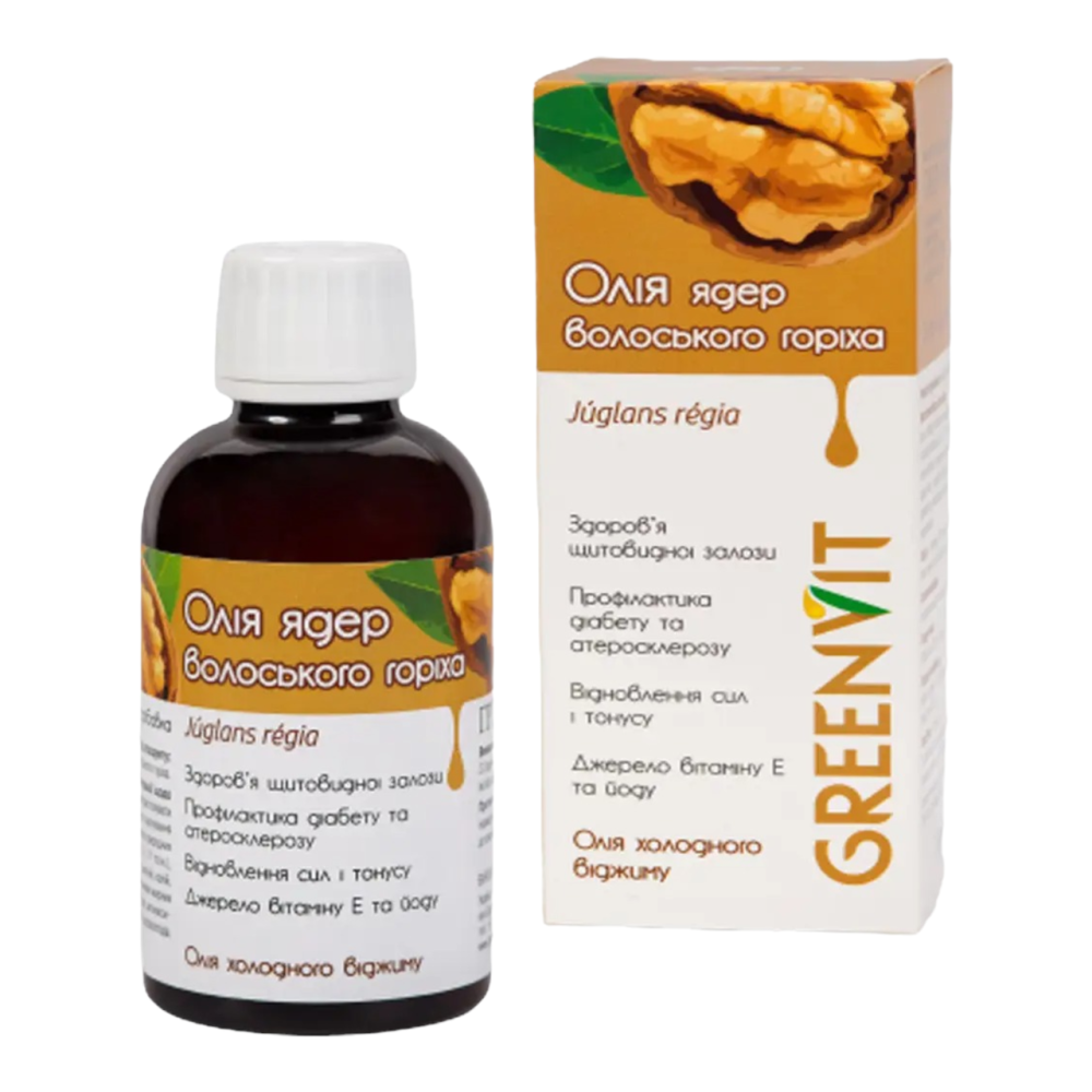 Олія ядер волоського горіха / ТМ Грін-Віза / 200мл Київ - фото 2