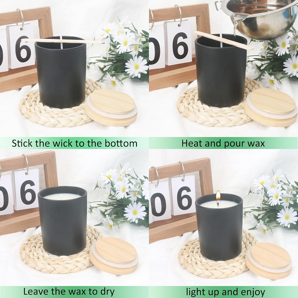 Скляні банки для свічок MILIVIXAY 12шт Луцьк - фото 3