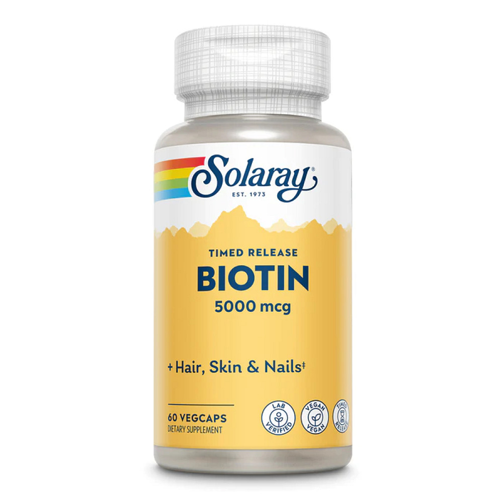 Biotin 5000mcg - 60 vcaps Луцк - изображение 1