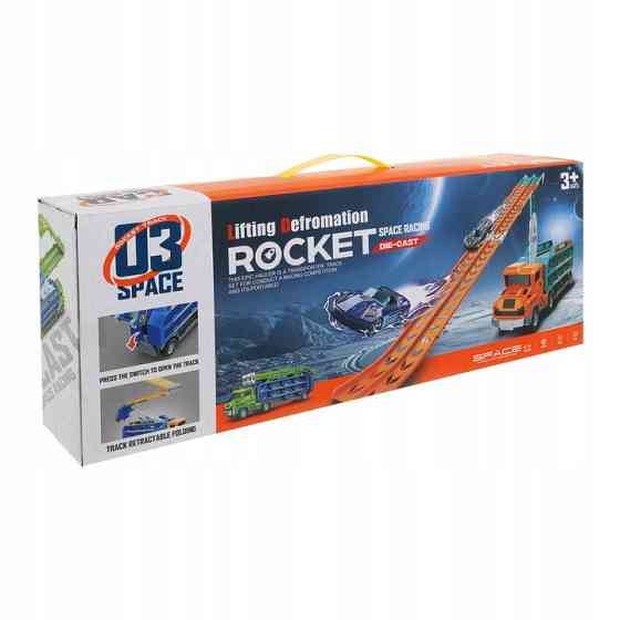 Детский грузовик TIR с большим треком и 6 машинками Iso Trade (26527) Нововолынск