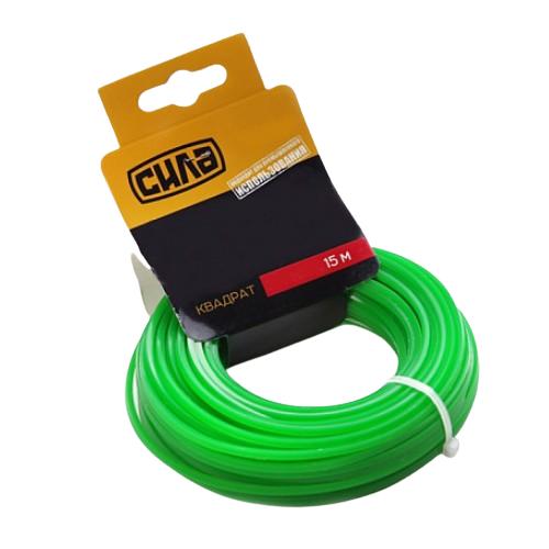 Ліска для тримера d1,6мм 15м зріз/квадрат СИЛА Житомир - изображение 1