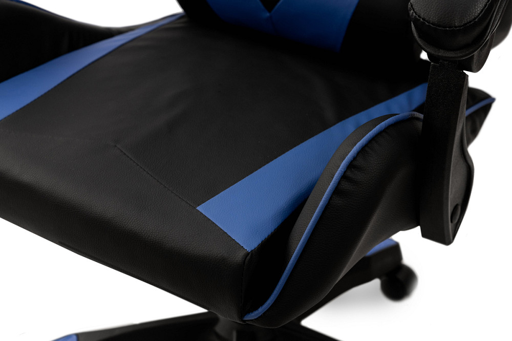 Крісло геймерське Слім, чорний/синій Киев - изображение 8