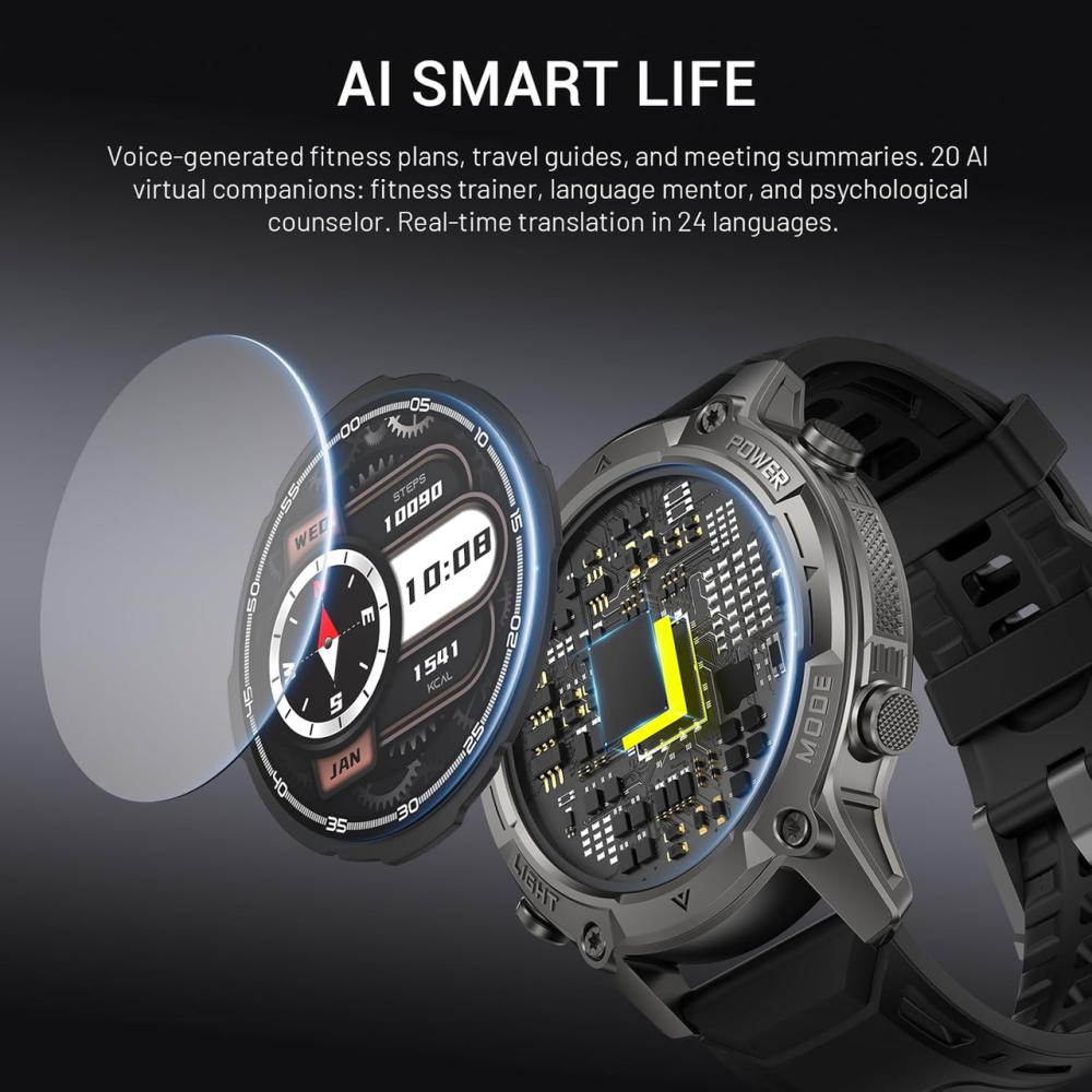 Смарт-часы 2026 AI Pro: AMOLED 1.43