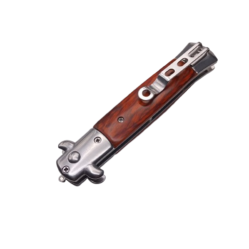 Ніж викидний PA50-1K Дерево Дніпро