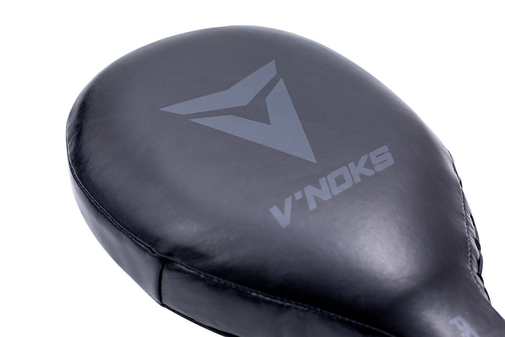 V'Noks Boxing Machine боксерская ракетка из натуральной кожи, 41×20×6 см профессиональные лапы для тренера 1шт Киев - изображение 6
