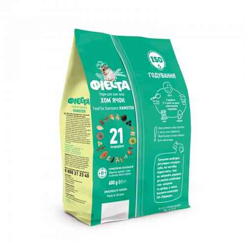 Корм Природа Фиеста «Хомячок» для хомяков, 600 г Винница