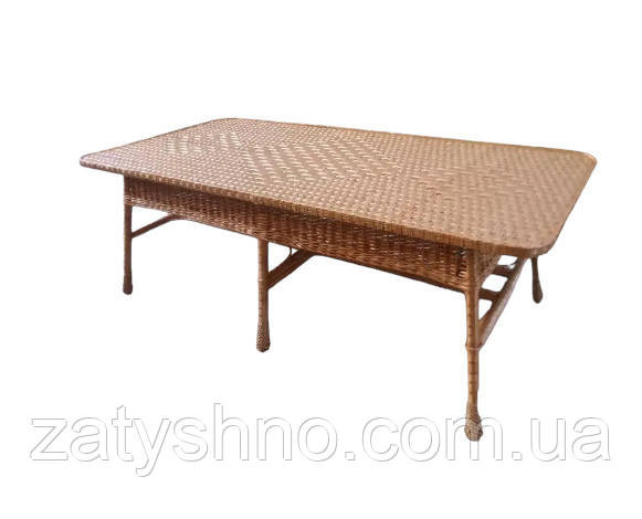 Стіл плетений великий 2 метри Київ - фото 1