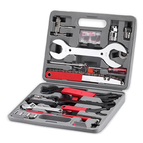 Набор для ремонта обслуживания велосипеда 44 предмета, в кейсе Вінниця - фото 1