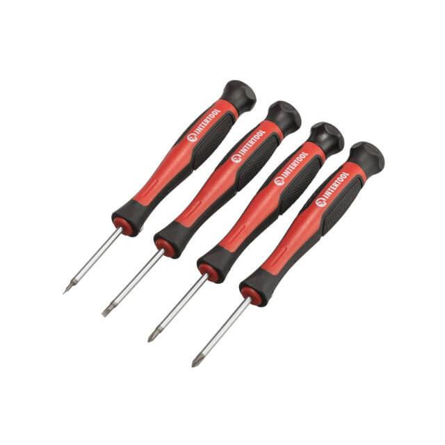 Набор отверток, 12 ед., S2, 38-125 мм, STORM INTERTOOL VT-3442 Киев - изображение 7