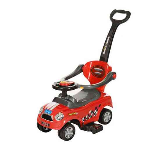 Дитяча каталка-толокар Z 321-3 з батьківською ручкою Вінниця