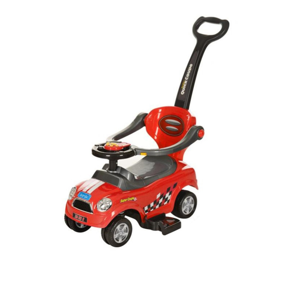 Дитяча каталка-толокар Z 321-3 з батьківською ручкою Вінниця - фото 1