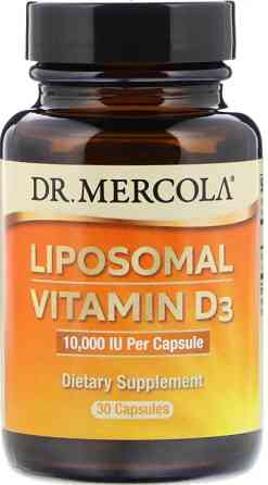 Витамин Д3 липосомальный Dr. Mercola Liposomal Vitamin D3 10 000 МЕ 30 капс Киев