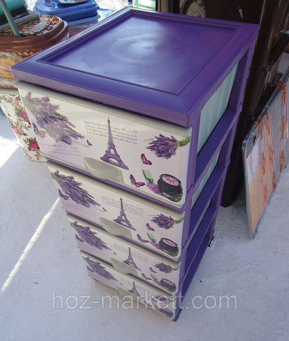 Комод пластиковий Ефелева вежа Харків - фото 5