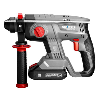 Перфоратор Graphite Energy+ SDS-plus, 18V, 2.2Дж, 2.26кг (без АКБ и ЗУ) (58G027) Винница - изображение 11