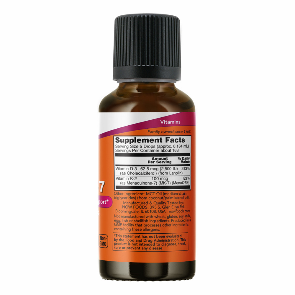 Liquid Vit D-3 &amp; MK-7 - 30ml Луцьк - фото 3