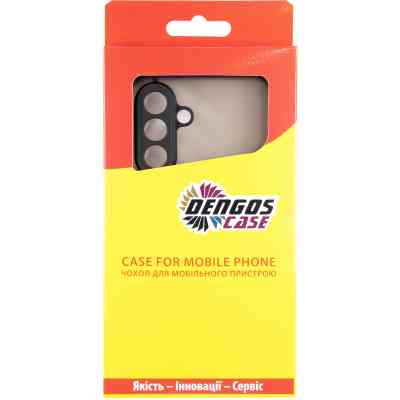 Чехол для мобильного телефона Dengos Matte Samsung Galaxy A36 5G (Black) (DG-TPU-MATT-165) Винница