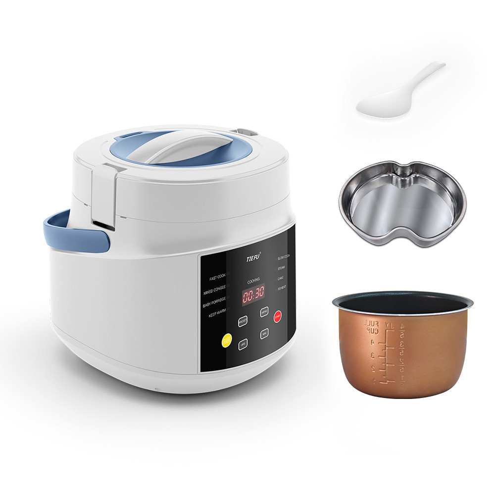 Автомобільна мультиварка TF-BYN20LA (2 літри). Біла. Живлення 12, 24 вольт Київ - фото 1