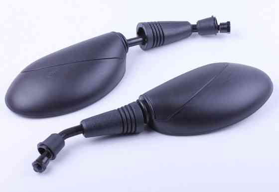 Дзеркала Zongshen RACE (чорні, d-8mm) Мукачево