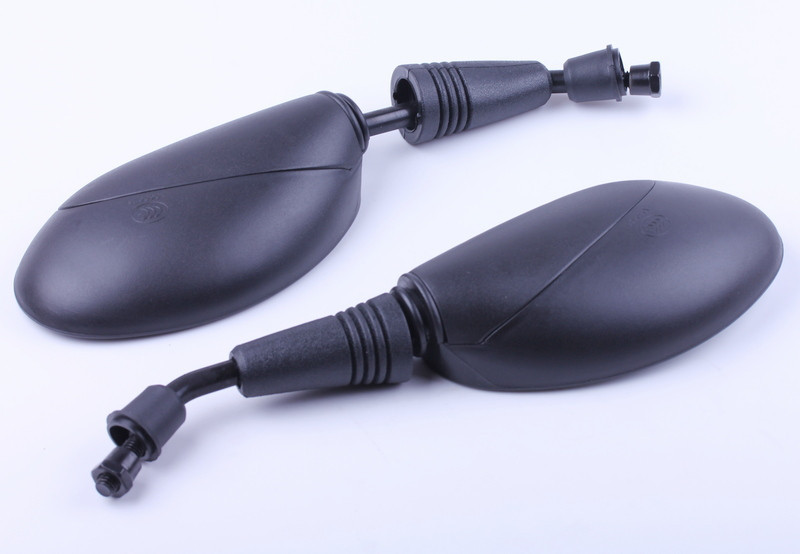 Дзеркала Zongshen RACE (чорні, d-8mm) Мукачево - фото 1