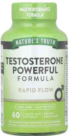 Бустер тестостерону Nature's Truth Testosterone Powerful Formula 60 гел капс Київ