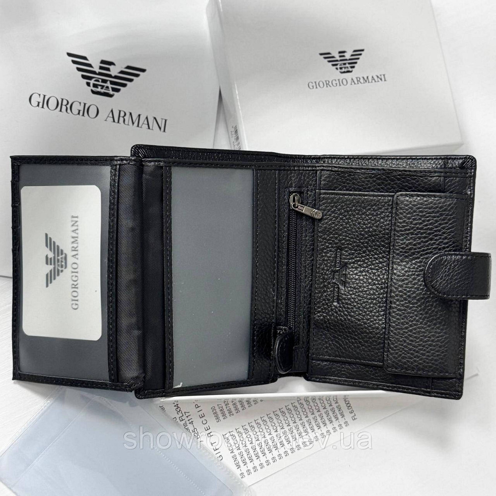 Чоловічий вертикальний брендовий гаманець на кнопці Lacoste (6602) Київ - фото 9