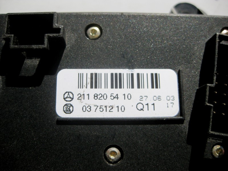 Mercedes-Benz  A2118205410 Блок кнопок керування пневмопідвіски E-Class W211 CLS C219 Одесса - изображение 3