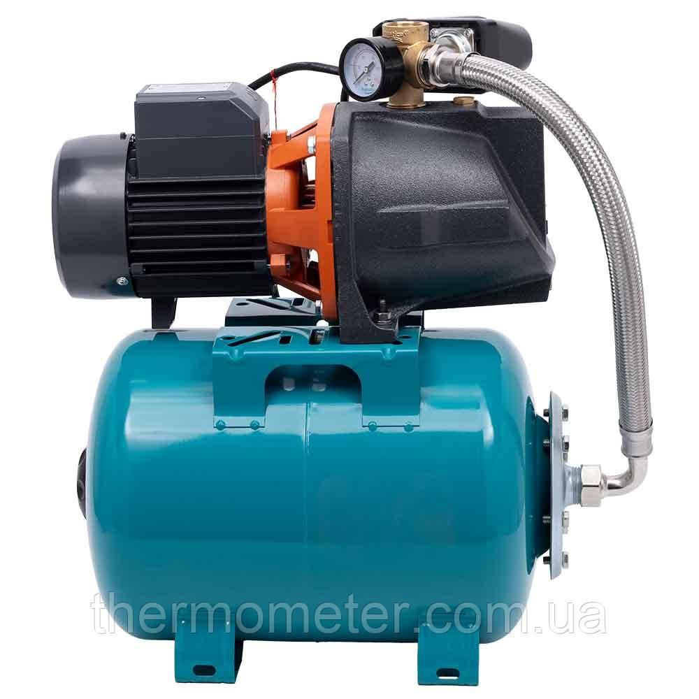 Станція 0.75 кВт Hmax 46м Qmax 90 л/хв (самовсмоктувальний насос) 24 л AquaticaLEO XJWm/10mA3/UA (775323/24) Київ - фото 8