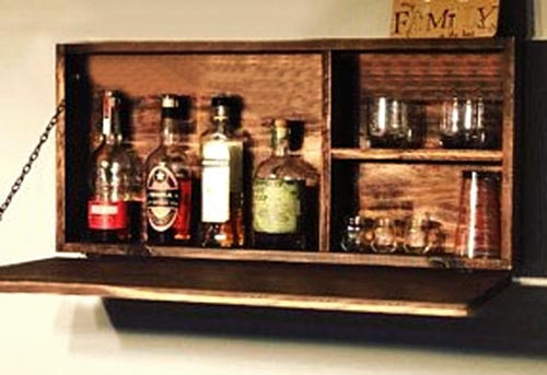 Настенный бар 