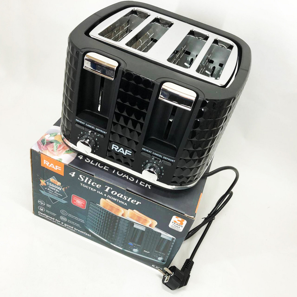 Качественный сэндвич тостер, Тостер для приготовления сэндвичей с лотком для крошек UR-67 Львов - изображение 4
