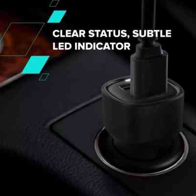 Зарядное устройство Canyon 2xUSB 24W black (CNE-CCABR2AA) Винница