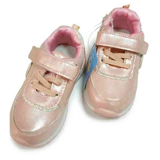 Кроссовки розовые для девочек на липучке 13,3см 23р Киев