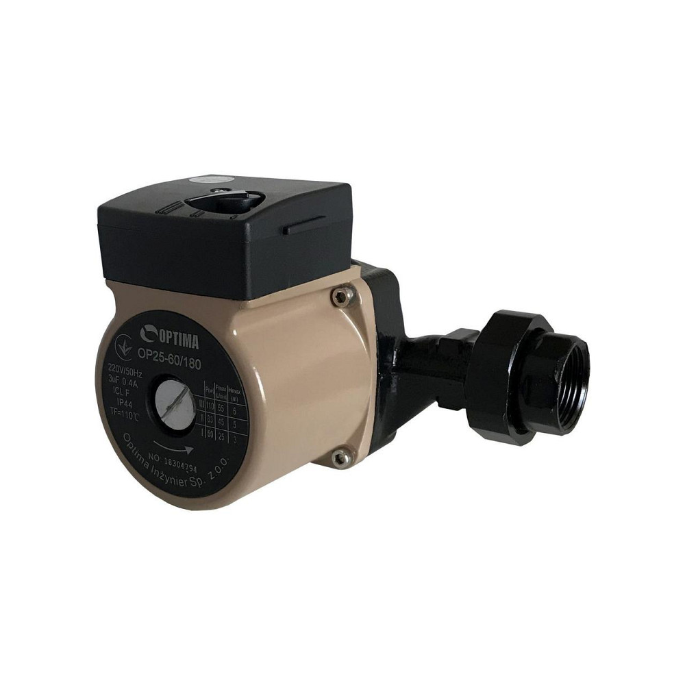 Насос циркуляционный Optima OP25-60 180мм + гайки, + кабель с вилкой! (000008158) Киев - изображение 6