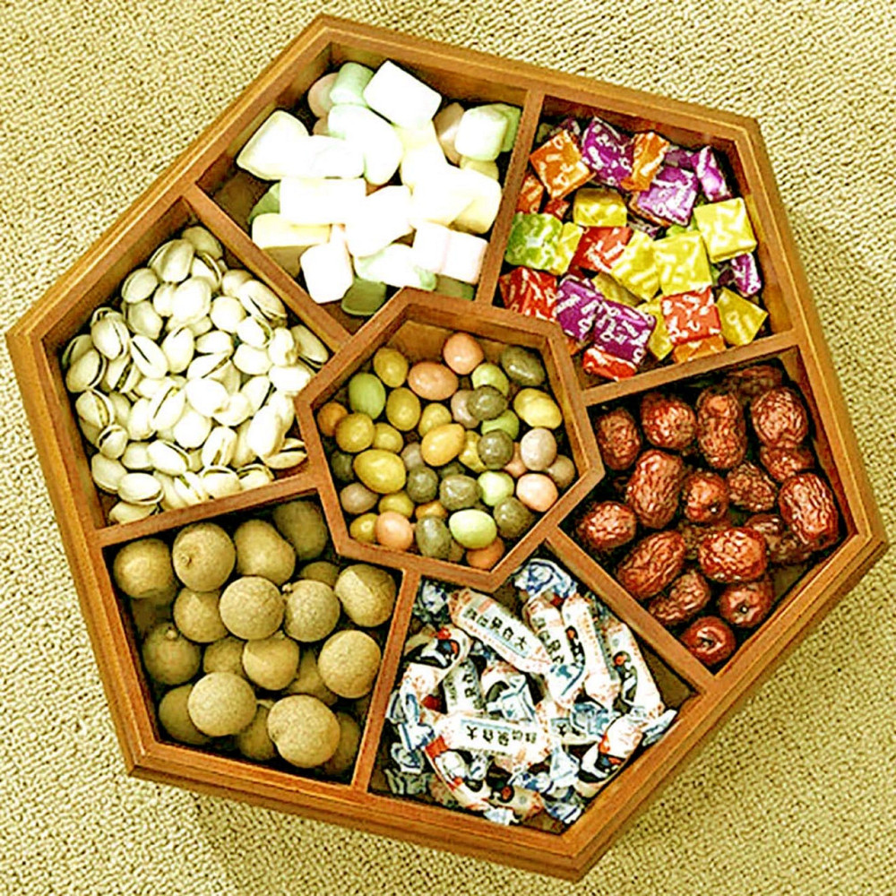 Менажница деревянная 