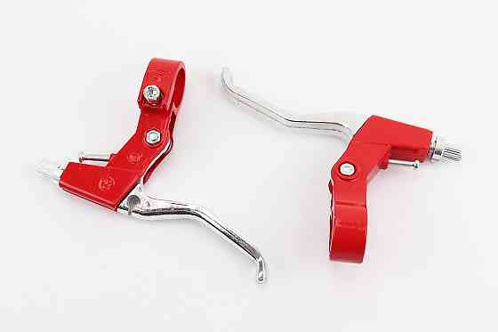 Гальмівні ручки, алюмінієві, красно-сірі Киев