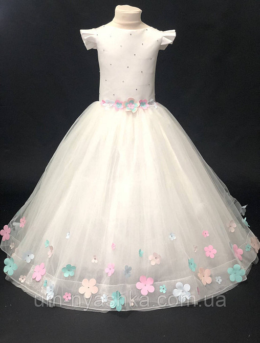 Длинное платье со шлейфом Элизабет на 4-5, 6-7 лет Кривой Рог - изображение 9