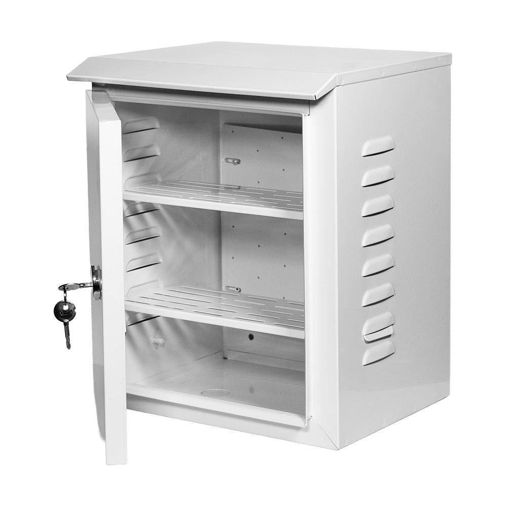 Шафа металева Trinix TRX-400MB (372*300*250) з поличками (25-00119) Київ - фото 11