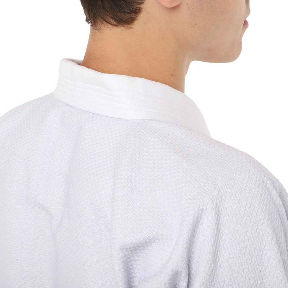 Кімоно для дзюдо HARD TOUCH CO-8917 розмір 120-190 см білий Спортивна форма Київ - фото 7