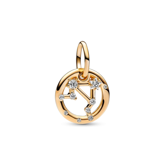 Серебряный шарм Знак зодиака 