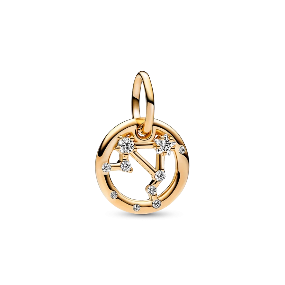 Срібна намистина Знак зодіака "Терези" MasterSem Київ - фото 1