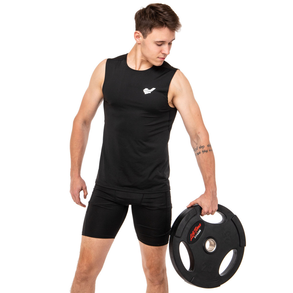 Диск прогумований 25 кг 51 мм LIFE-80154B-25 Київ - фото 7