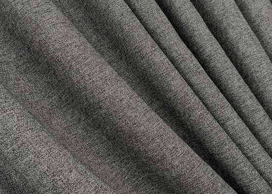 Комплект готових штор VR-Textil Льон ELEMENTA № 1868ш Сірий 130х290см 2 шт (39-0128) Київ