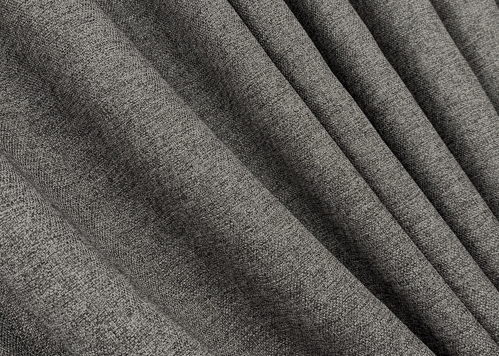Комплект готових штор VR-Textil Льон ELEMENTA № 1868ш Сірий 130х290см 2 шт (39-0128) Київ - фото 6